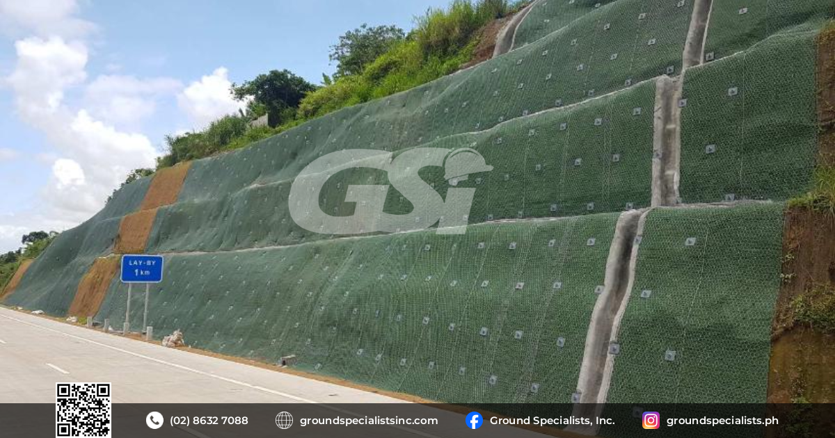 Project Profile: Slope Protection Using Soil Nailing and Erosion Matting